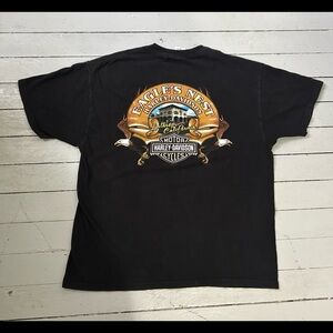 2007 two sided Harley Davidson graphic tee